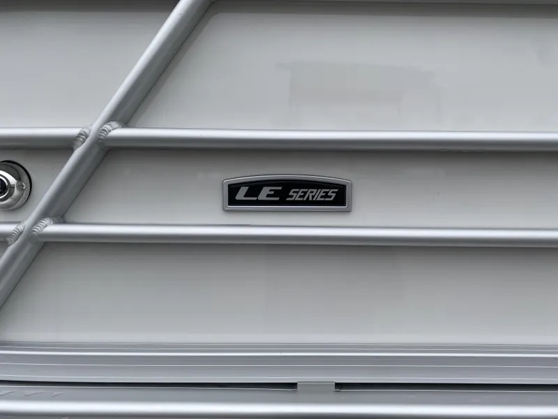 Slide: The Image of 2024 Berkshire 24RFX LE Series emblem on a sleek, metallic surface. - 18