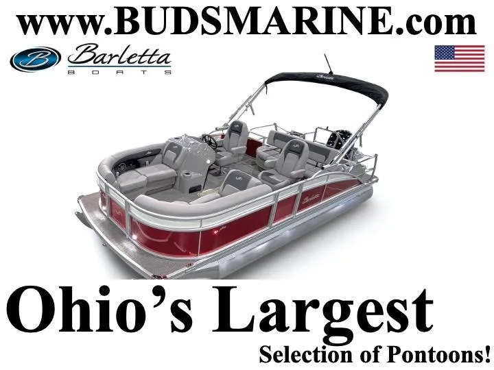 The Image of Barletta ARIA 20UC 2025 pontoon boat, Ohio's largest selection at Bud's Marine. - 0