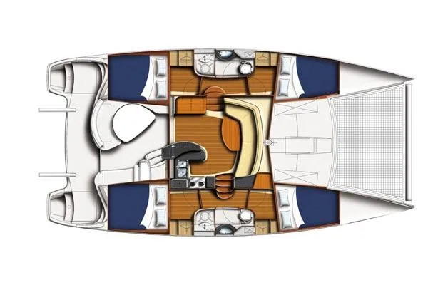 Slide: The Image of Manufacturer Provided Image: 4-Cabin Layout - 2