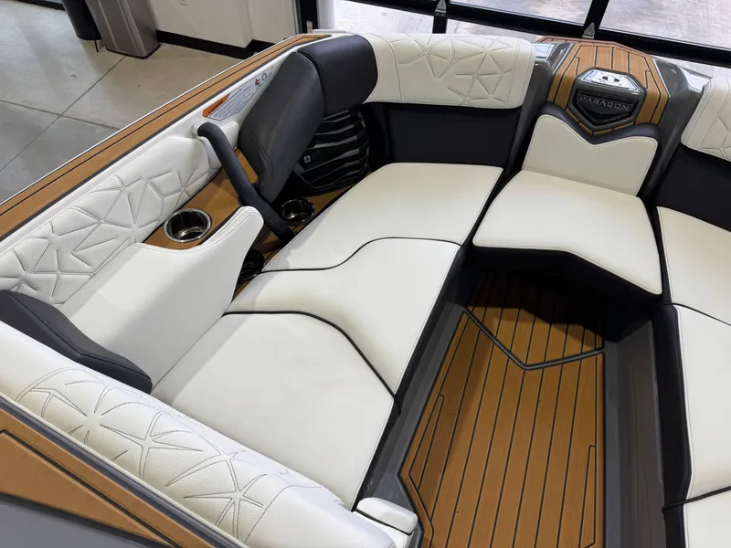 Slide: The Image of Luxurious interior of 2023 Nautique Super Air Nautique G23 Paragon boat. - 22
