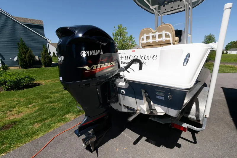 Slide: The Image of 2016 Tidewater 230 CC Adventure boat with Yamaha VMAX 150 outboard motor. - 4