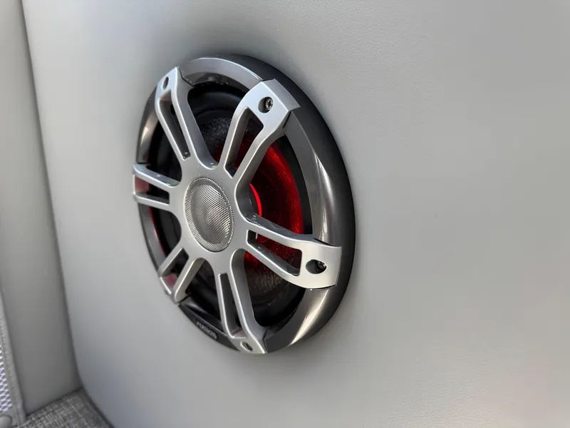 Slide: The Image of Speaker detail on 2025 JC Neptoon Sport 23TT DSL boat interior. - 20