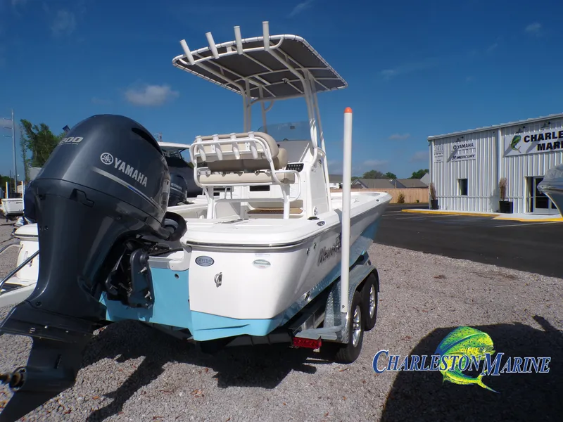 Slide: The Image of 2023 NauticStar 227 XTS boat with Yamaha engine at Charleston Marine dealership. - 3