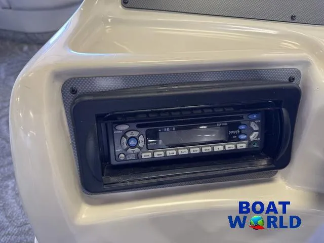 Slide: The Image of Dashboard stereo system on 2008 South Bay 20' Cruise Pontoon boat. - 30