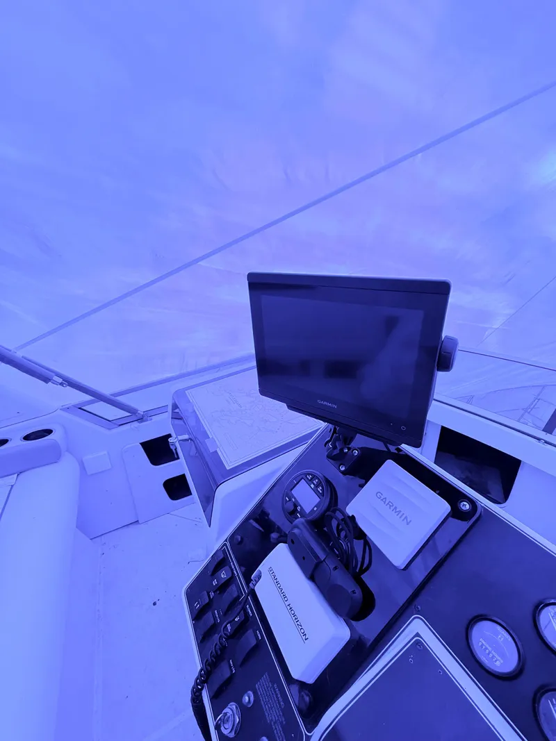 Slide: The Image of Carver Yachts 390 Cockpit Motor Yacht 1994 - 16