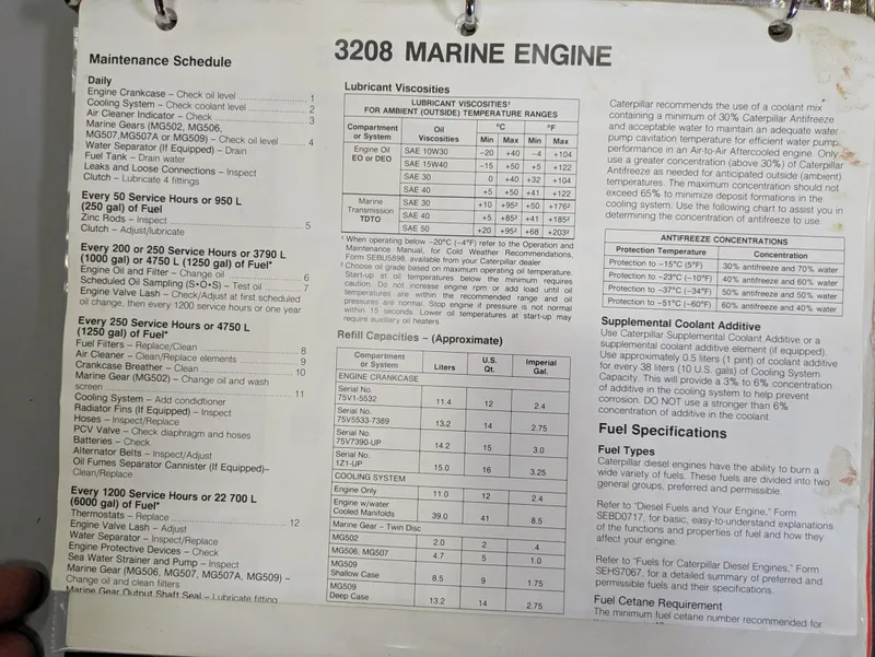 Slide: The Image of Sea Ray 460 Express Cruiser 1988 - 63