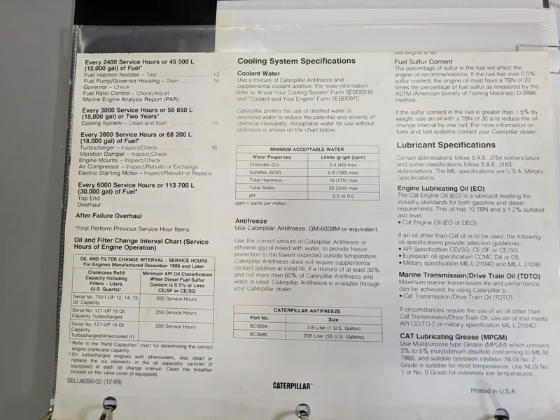Slide: The Image of Sea Ray 460 Express Cruiser 1988 - 64