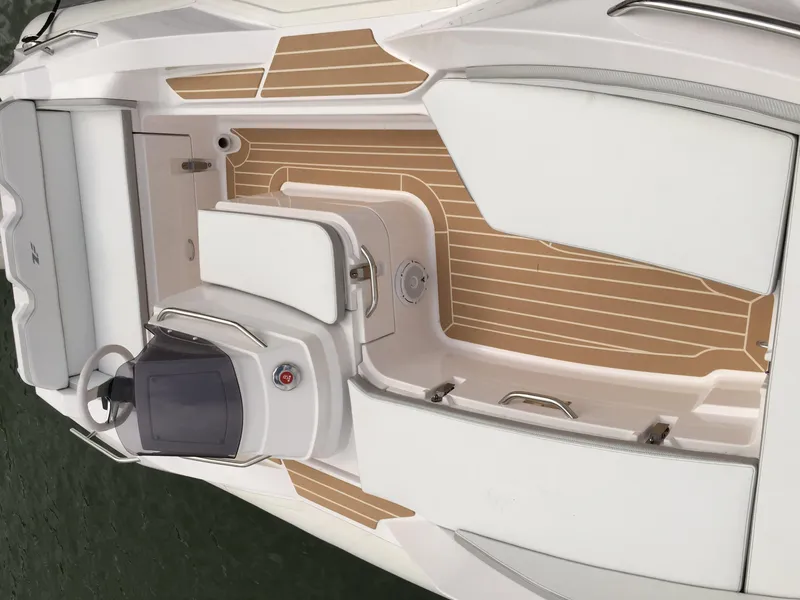 Slide: The Image of 2025 Zar Formenti ZF-5 boat deck with sleek design and modern features. - 13
