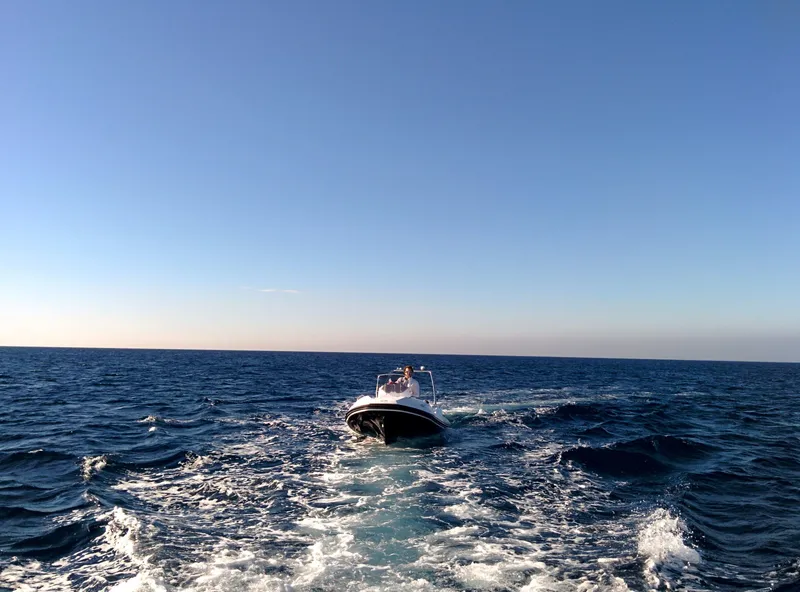 Slide: The Image of 2025 Zar Formenti 49 SL boat cruising on open sea under clear blue sky. - 22