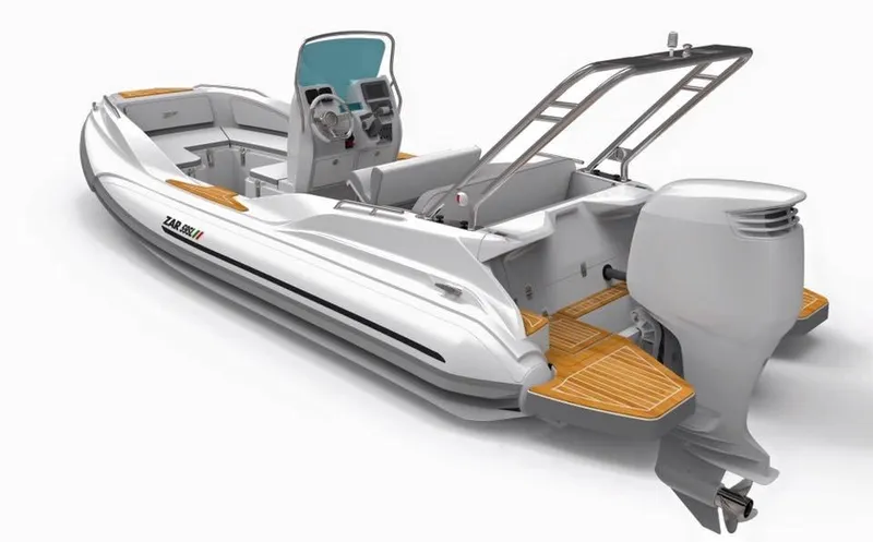 Slide: The Image of 2025 Zar Formenti 59 SL/Limited boat with sleek design and modern features. - 13