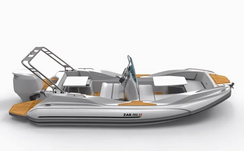 Slide: The Image of 2025 Zar Formenti 59 SL/Limited boat, sleek design with modern features and spacious seating. - 9