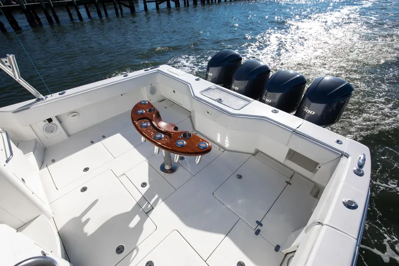 Slide: The Image of SeaVee 43 Hard Four - Exterior Cockpit - 18