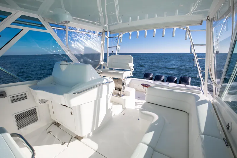 Slide: The Image of SeaVee 43 Hard Four - Exterior Helm - 24