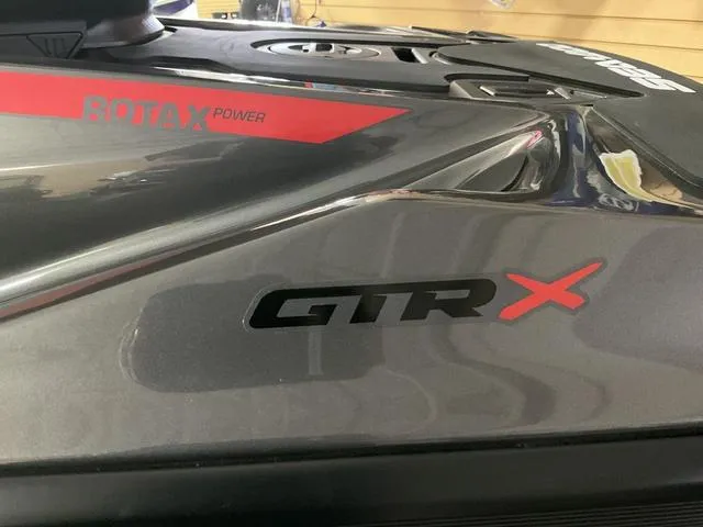 Slide: The Image of 2024 Sea-Doo Waverunner GTR-X 300 IBR, featuring Rotax power branding. - 6