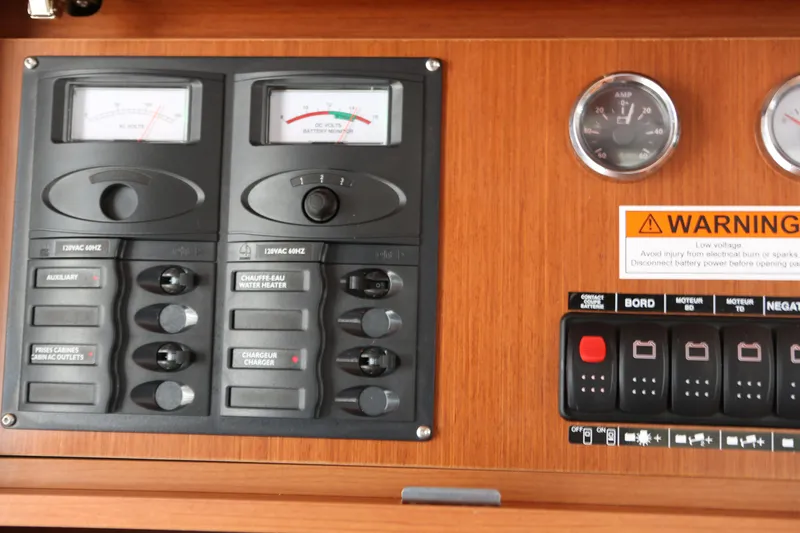 Slide: The Image of Electrical panel above TV in salon - 13