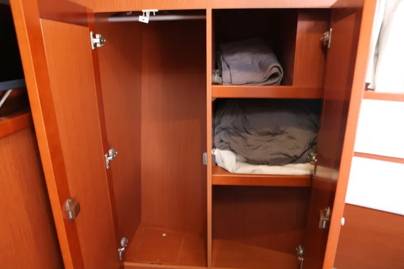 Slide: The Image of Hanging locker and storage in main cabin - 19