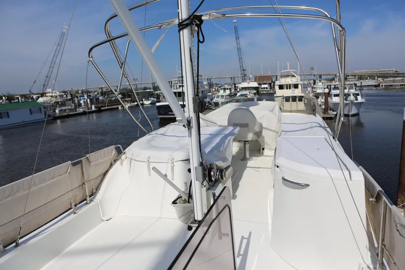 Slide: The Image of Flybridge seat and helm covers - 29