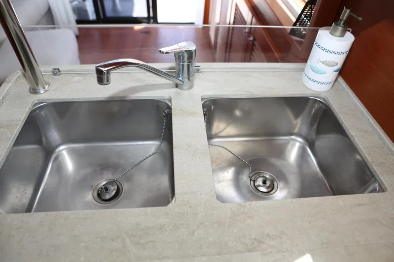 Slide: The Image of Double SS galley sinks - 4