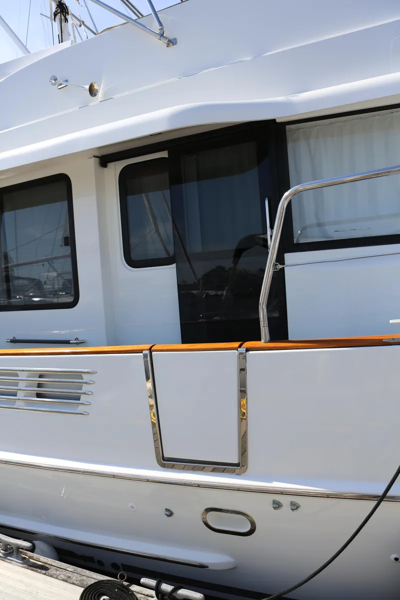 Slide: The Image of Starboard door at helm and boarding gate - 41