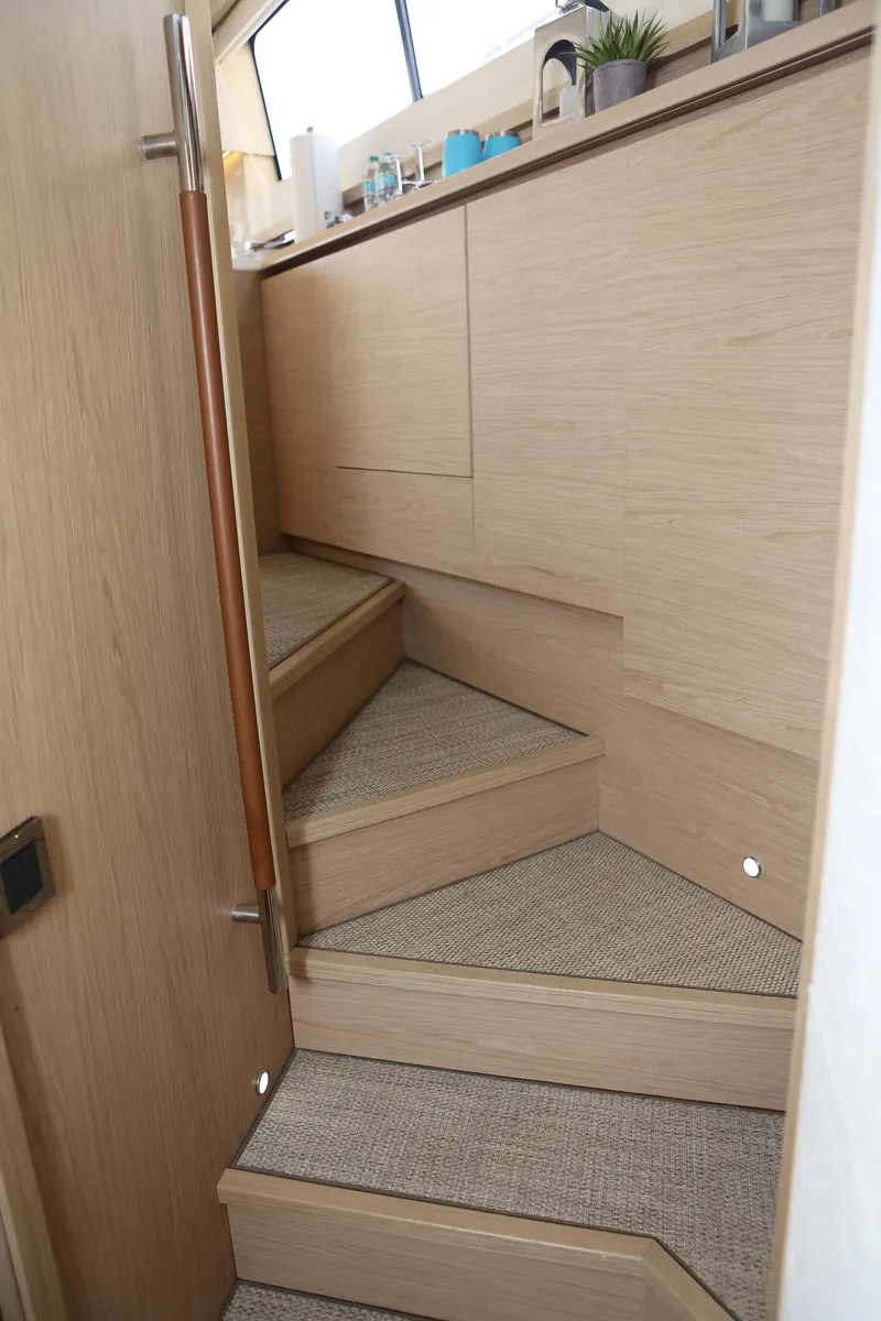 Slide: The Image of Staircase from saloon to cabins - 21