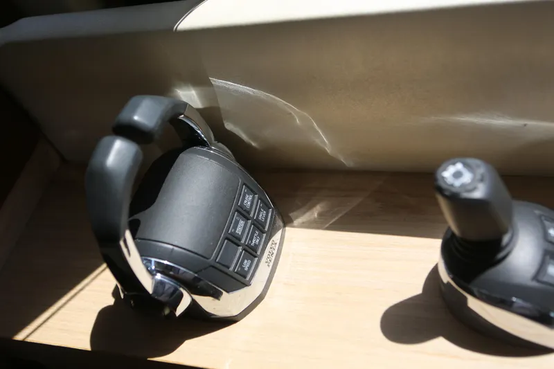 Slide: The Image of Joystick control at lower helm - 4