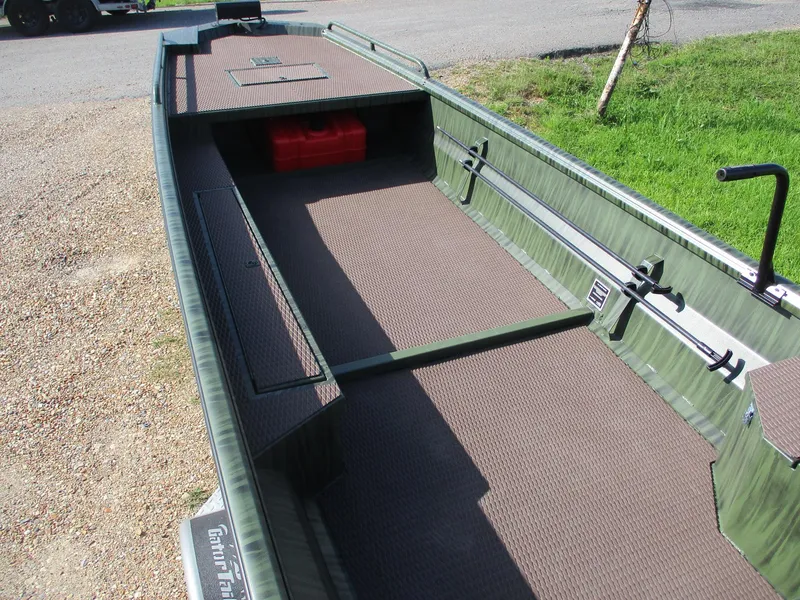 Slide: The Image of 2025 Gator Tail 2054 Extreme boat with spacious interior and durable flooring. - 8