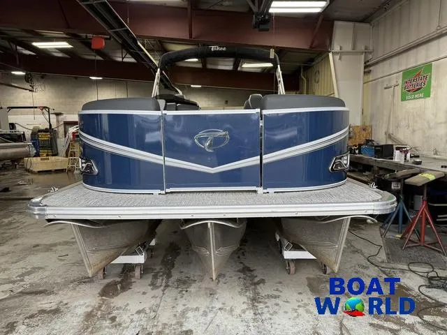 Slide: The Image of Tahoe LTZ 2385 Quad Lounge Tritoon Pontoon & Honda 4-Str 2022 - 34