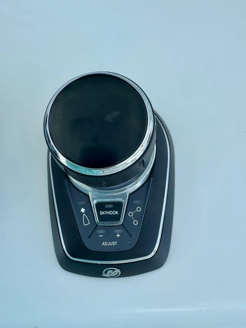 Slide: The Image of Boat control panel on 2020 Yellowfin 39 Offshore. - 21