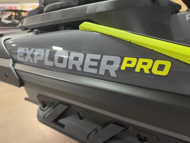 Slide: The Image of 2025 Sea-Doo Waverunner Explorer Pro 170, close-up of logo and design details. - 3
