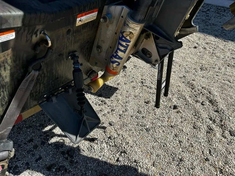 Slide: The Image of 2015 Ranger Tournament RT188 boat trailer hitch and suspension detail. - 11