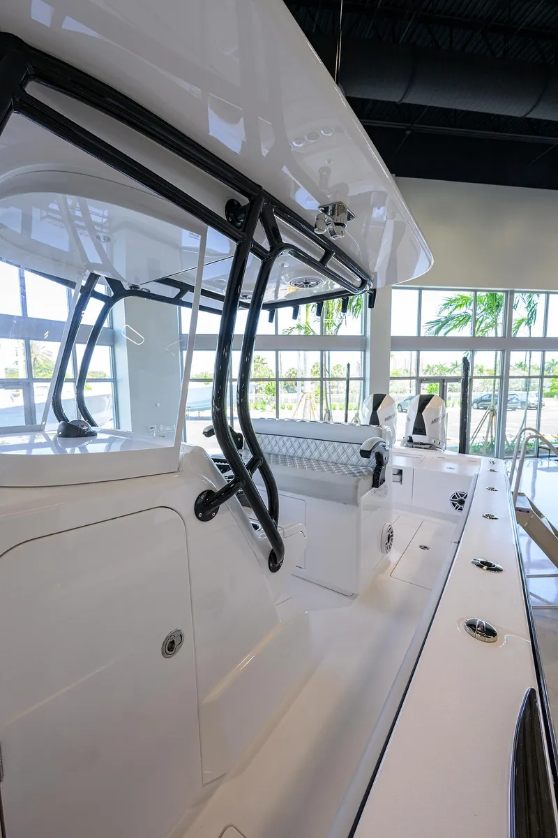 Slide: The Image of 2025 Valhalla Boatworks V-29 interior, showcasing sleek design and modern features. - 27
