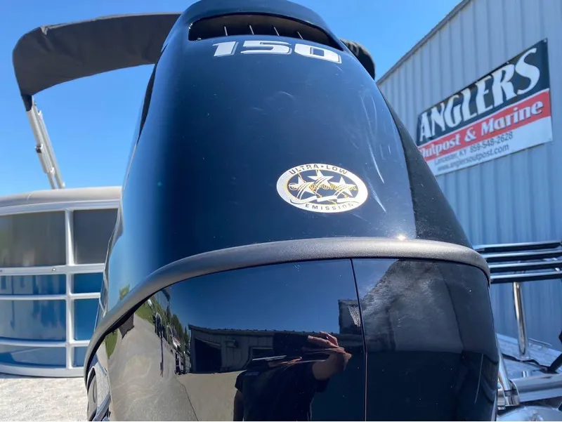 Slide: The Image of 2024 Trifecta 24 RF LE 2.75 boat with 150 HP engine at Anglers Outpost & Marine. - 12