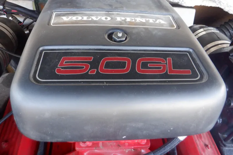 Slide: The Image of Volvo Penta 5.0GL engine in 2003 Glastron SX 195 boat. - 48
