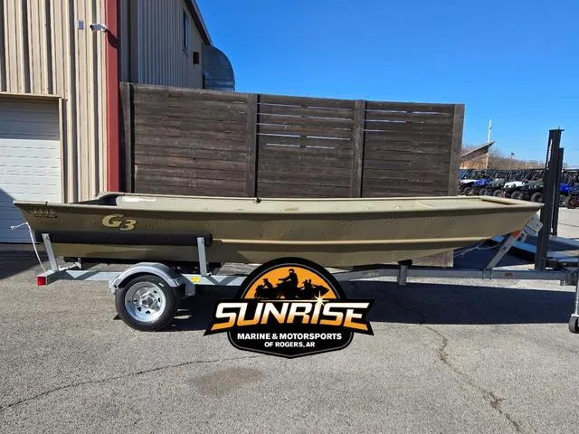 Slide: The Image of 2023 G3 1448LW boat on trailer at Sunrise Marine & Motorsports. - 1