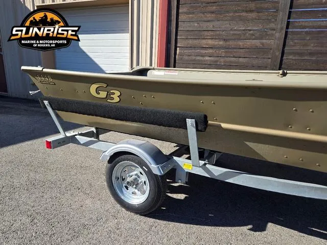 Slide: The Image of 2023 G3 1448LW boat on trailer at Sunrise Marine & Motorsports. - 4