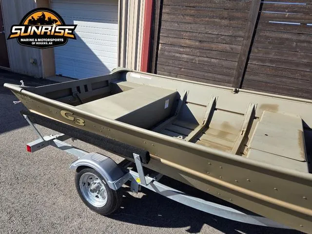 Slide: The Image of 2023 G3 1448LW boat on trailer at Sunrise Marine & Motorsports. - 5