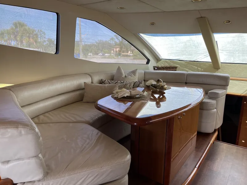 Slide: The Image of 2005 Sunseeker 75 Flybridge- LAUREL- Dinette - 4