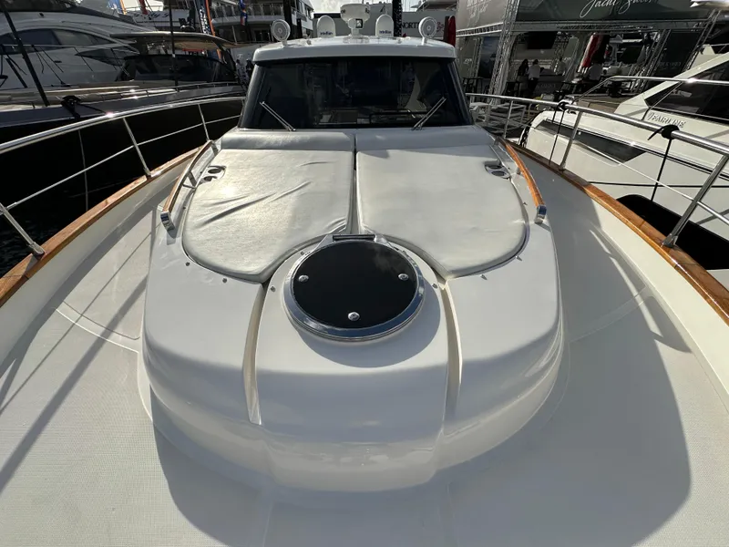 Slide: The Image of 2013 Austin Parker Open 42 yacht deck with sleek design and modern features. - 32