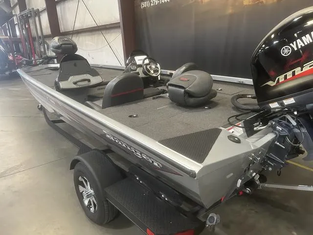Slide: The Image of 2017 Ranger RT188 boat with Yamaha 115 SHO engine in a showroom. - 5