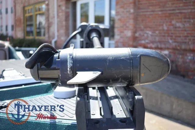 Slide: The Image of 2014 Ranger Z119c boat motor on display at Thayer's Marine. - 45