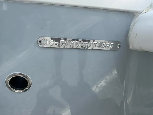 Slide: The Image of 2025 Stingray DC 191 boat hull identification number plate. - 15