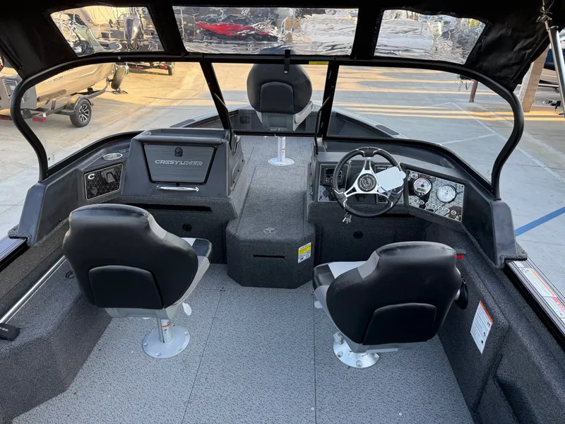 Slide: The Image of Crestliner Fish Hawk 1750 WT w/ 115HP Mercury Pro XS! 2025 - 6