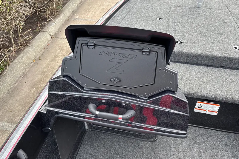 Slide: The Image of 2025 Nitro Z19 Pro boat storage compartment with sleek design and durable materials. - 20