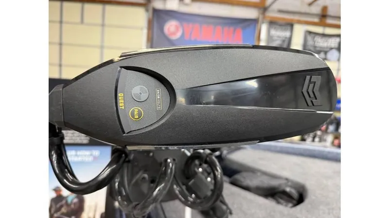 Slide: The Image of Close-up of Phoenix 819 Pro 2025 boat control panel with Yamaha branding in background. - 9