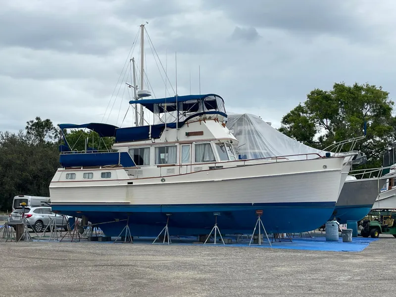 Slide: The Image of Grand Banks 42 Motoryacht 1985 - 88