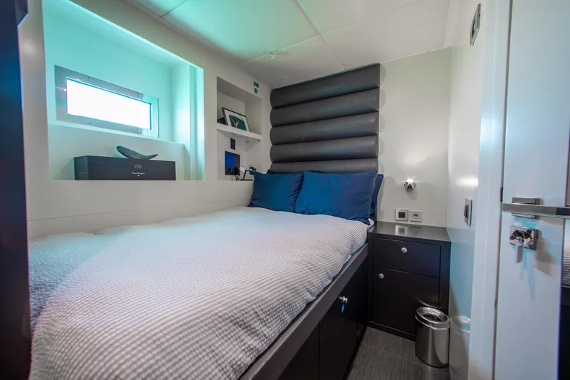 Slide: The Image of Luxurious cabin interior of 2017 Mengi Yay 105 Custom Explorer yacht. - 22