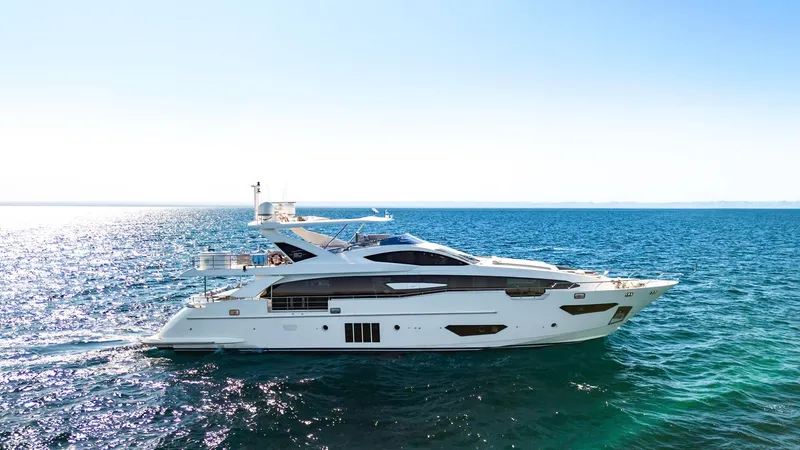 Slide: The Image of Azimut Grande 30 Metri yacht cruising on open sea, 2017 model. - 32