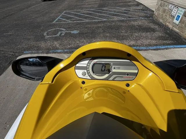 Slide: The Image of Dashboard of a 2015 Yamaha WaveRunner V1, showing a digital display with zero speed. - 16