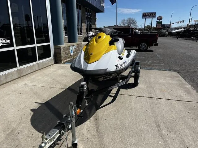 Slide: The Image of 2015 Yamaha WaveRunner V1 jet ski on trailer, parked outside dealership. - 5