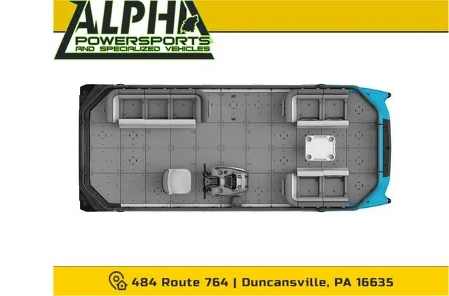 Slide: The Image of Top view of 2023 Sea-Doo SWITCH 16 FT 130 at Alpha Powersports, Duncansville, PA. - 3